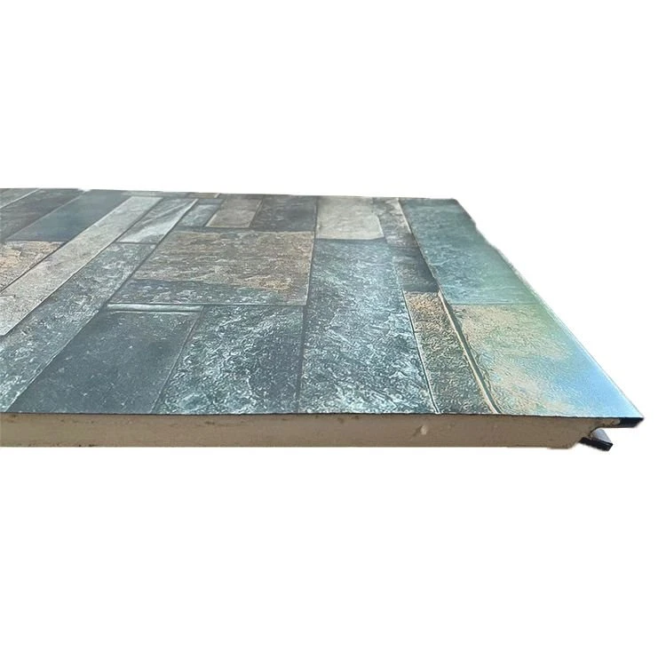 product-750-750 metal faced sandwich panel 16mm for buliding